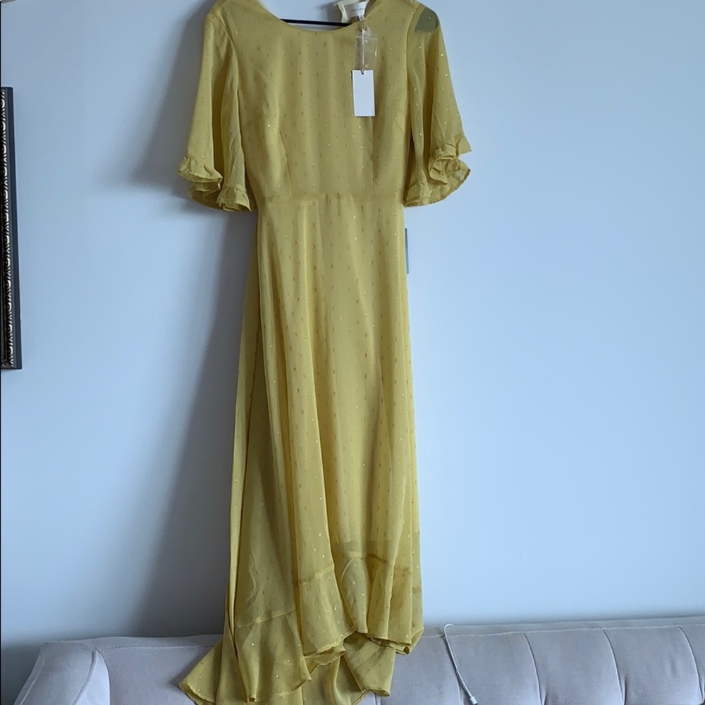 Gorgeous yellow dress! New with tags